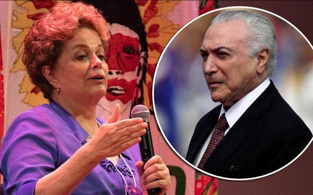 Golpista e traidor Michel Temer tenta rebater Dilma e é esculachado nas redes