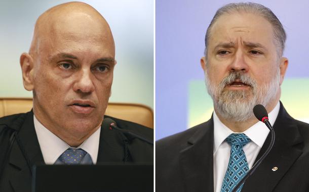 Moraes desmente Augusto Aras e diz que PGR recebeu a notificação sobre operação contra empresários pró-golpe