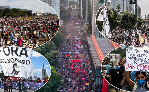 Campanha Fora Bolsonaro confirma 81 atos para 2 de outubro