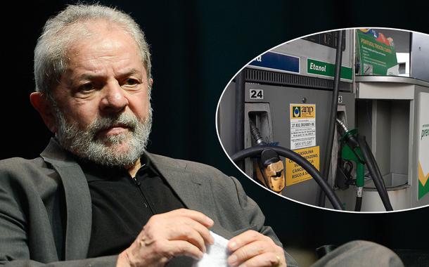 Lula: 'Petrobrás eleva gasolina para pagar acionista americano'