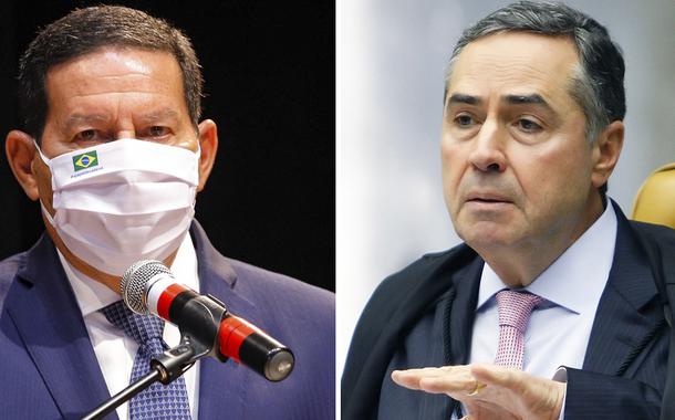 Mourão confirma encontro com Barroso e diz confiar na urna eletrônica