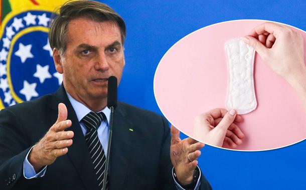 Bolsonaro: se Congresso derrubar veto dos absorventes, 