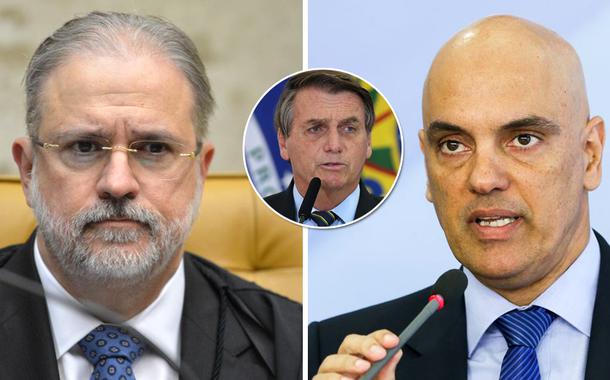 Alexandre de Moraes determina que Aras se manifeste sobre a live em que Bolsonaro atacou as urnas eletrônicas