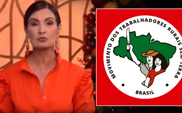 Na Globo, Fátima Bernardes anuncia campanha do MST contra a fome (vídeo)