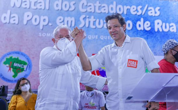 Lula deixa claro que candidatura de Fernando Haddad em São Paulo é inegociável
