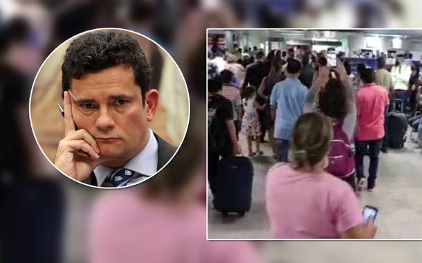 'Traíra', 'juiz ladrão': Sérgio Moro é hostilizado ao desembarcar em João Pessoa (vídeo)