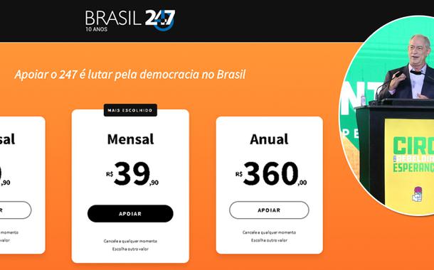 Ciro Gomes agride o 247, seus jornalistas, seus assinantes e seu conselho editorial, que reúne os maiores intelectuais do Brasil