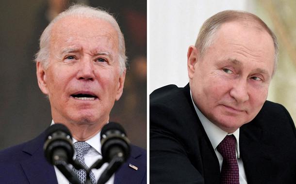 Putin diz a Biden que enviará novo documento sobre exigências de garantias de segurança para a Rússia