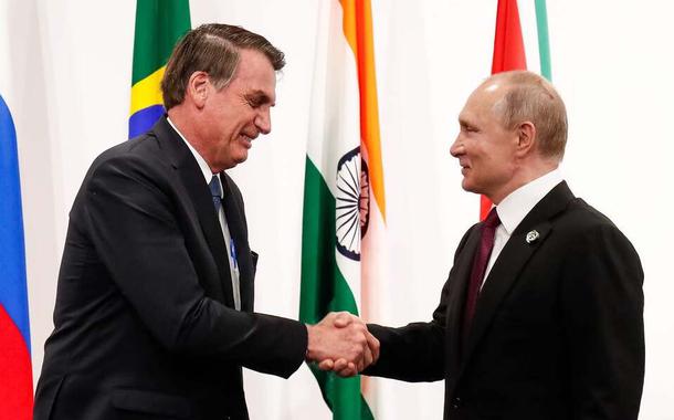 Foco do encontro entre Putin e Bolsonaro serão relações bilaterais