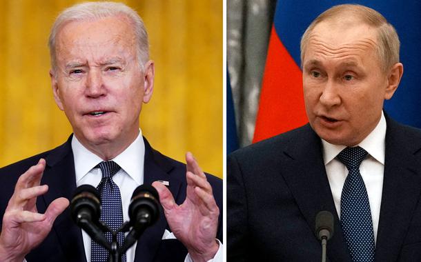 Biden ataca Putin e anuncia novas sanções contra a Rússia