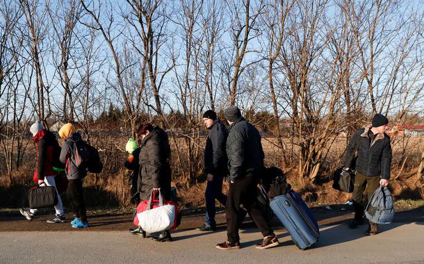 Organismo da ONU reporta 64 mortes de civis na Ucrânia e 160 mil refugiados