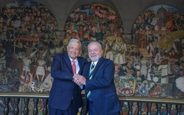 No México, Lula é recebido pelo presidente López Obrador e defende atuação da América Latina na construção da paz