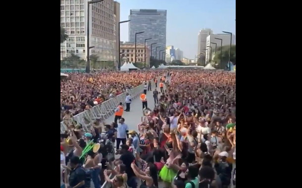 Multidão faz 'Lulaço' no bloco Acadêmicos do Baixo Augusta, em São Paulo (vídeo)
