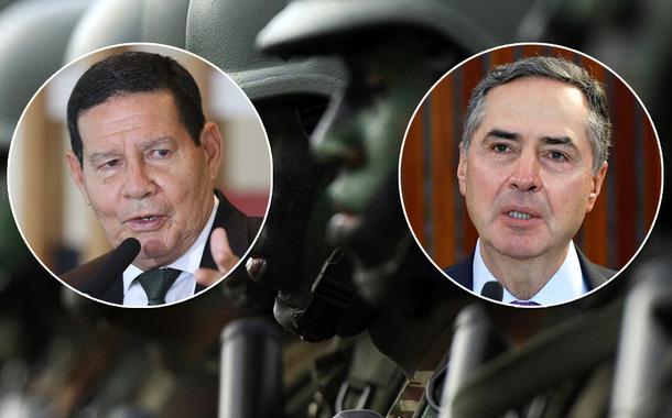Mourão rebate Barroso e diz que Forças Armadas “não são crianças”