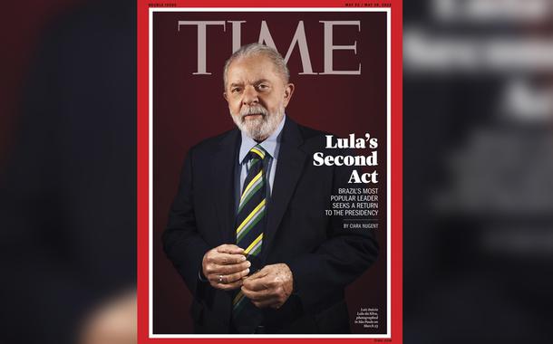 Time coloca Lula na capa e destaca sua possível volta ao poder