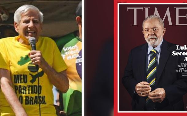 General Heleno se revolta com capa da Time, que mostra Lula como maior líder da história do Brasil