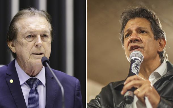 Bivar e Haddad conversam e União Brasil pode declarar apoio à candidatura do petista