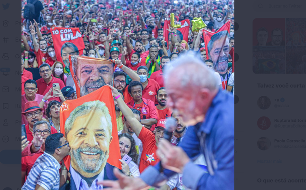 Lula: eu fico triste quando vejo as Forças Armadas batendo continência para Bolsonaro