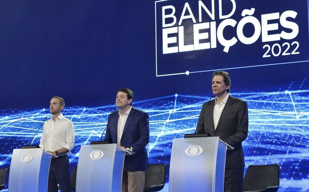 No primeiro debate eleitoral da Band, Haddad diz que Bolsonaro é genocida por sua atuação na pandemia da Covid-19
