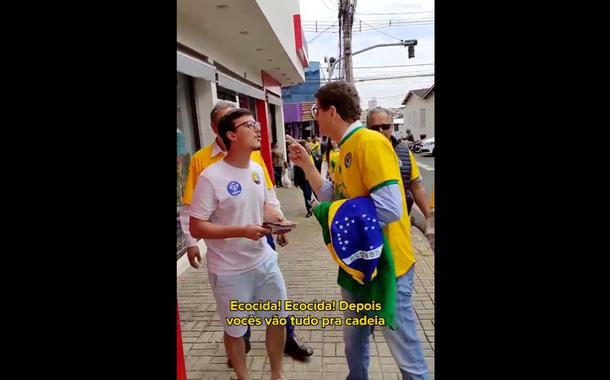 Ricardo Salles toma enquadro em Franca, São Paulo: 