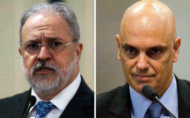 A empresários, Aras teria criticado atuação de Moraes e comentado candidatura de Bolsonaro, indicam mensagens