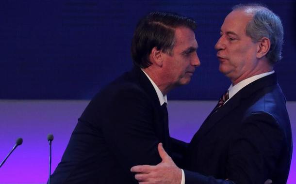Equipe de Bolsonaro elogia Ciro após debate e diz que aliança depende dele