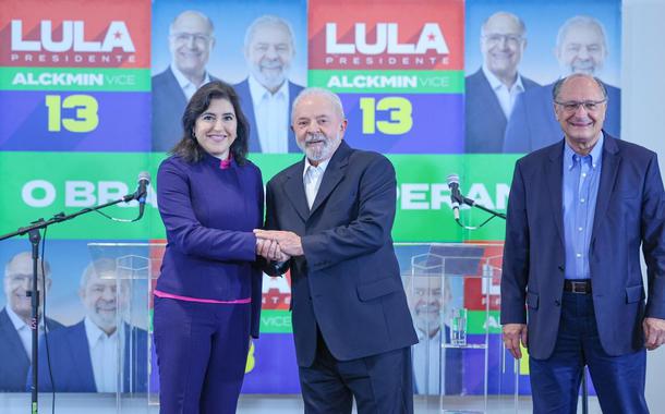 Simone Tebet: “O Brasil que queremos só pode ser construído pelas mãos de Lula e Alckmin”