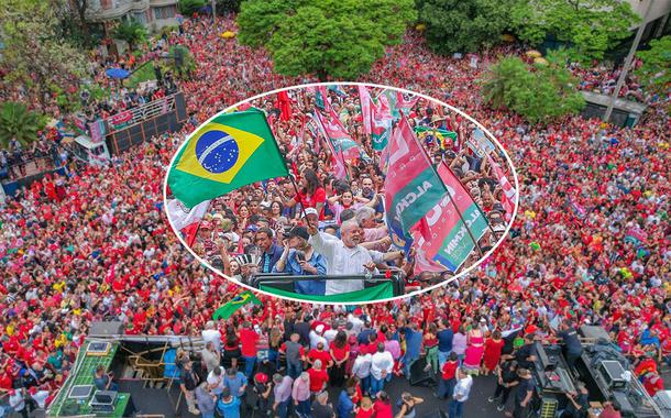 Lula arrasta multidão em BH e diz que 