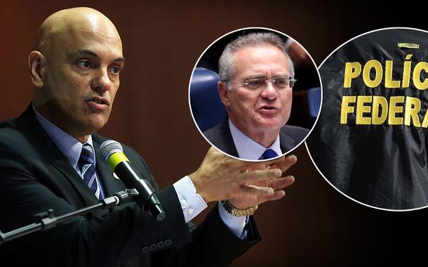 Moraes cobra PF sobre abordagem contra aliado de Renan Calheiros em Alagoas