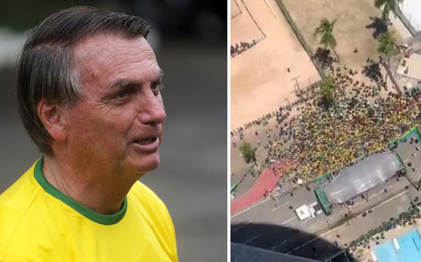 Rejeitado pelo Nordeste, Bolsonaro discursa em ato esvaziado no Recife (vídeo)