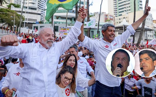 Atlas na Bahia: Jerônimo lidera no segundo turno e Lula amplia vantagem