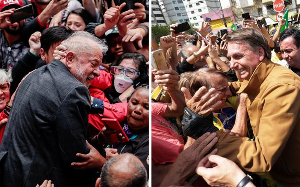 Ipec e Datafolha: saiba como estão os votos de Lula e Bolsonaro em SP, MG e RJ