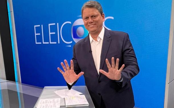 Com 93% das urnas apuradas, Tarcísio é eleito em São Paulo