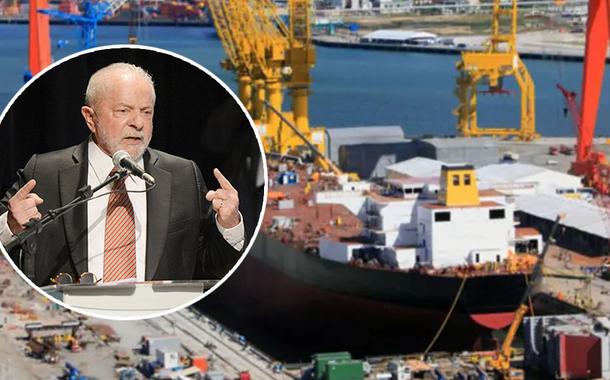 Lula diz que governo voltará a construir navios e investir na cadeia de óleo e gás no Rio de Janeiro