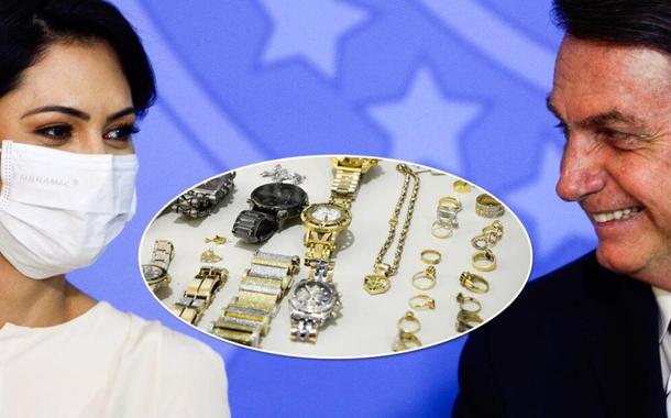 Polícia Federal quer ouvir Michelle e Bolsonaro na investigação sobre joias trazidas ilegalmente