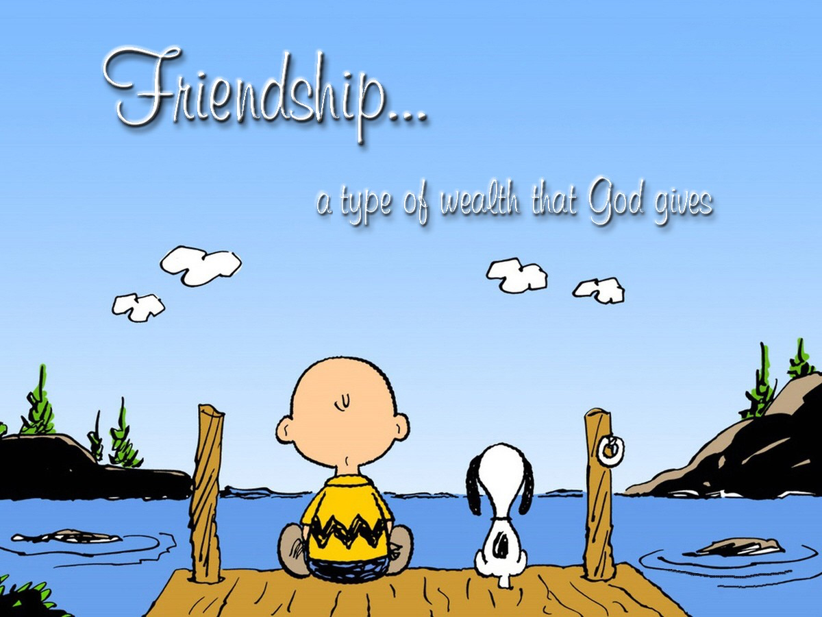 Friendship... A type of wealth that God gives! NeedEncouragement.com