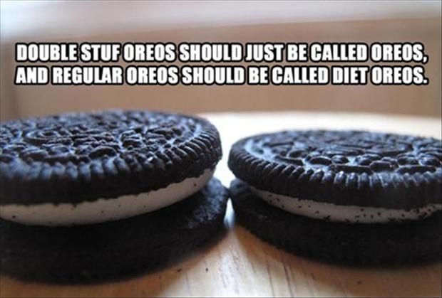 Image result for Hold oreos with a fork so your fingers don’t get messy when dunking them.