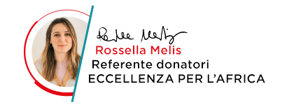 Rossella Melis, Referente donatori ECCELLENZA PER L’AFRICA