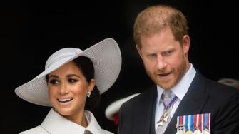 Royal Source Accuses Harry and Meghan of ‘Overshadowing’ Queen’s Jubilee With Abrupt Exit
