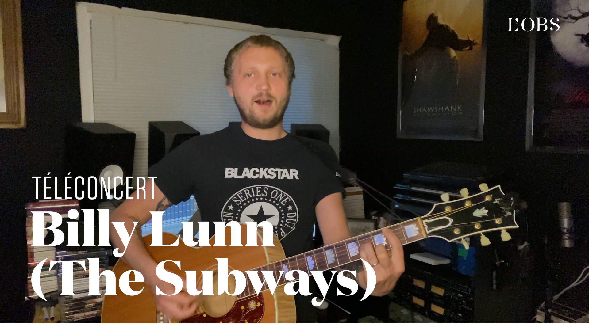 Billy Lunn des Subways - "Rock & Roll Queen"(téléconcert exclusif pour "l'Obs")