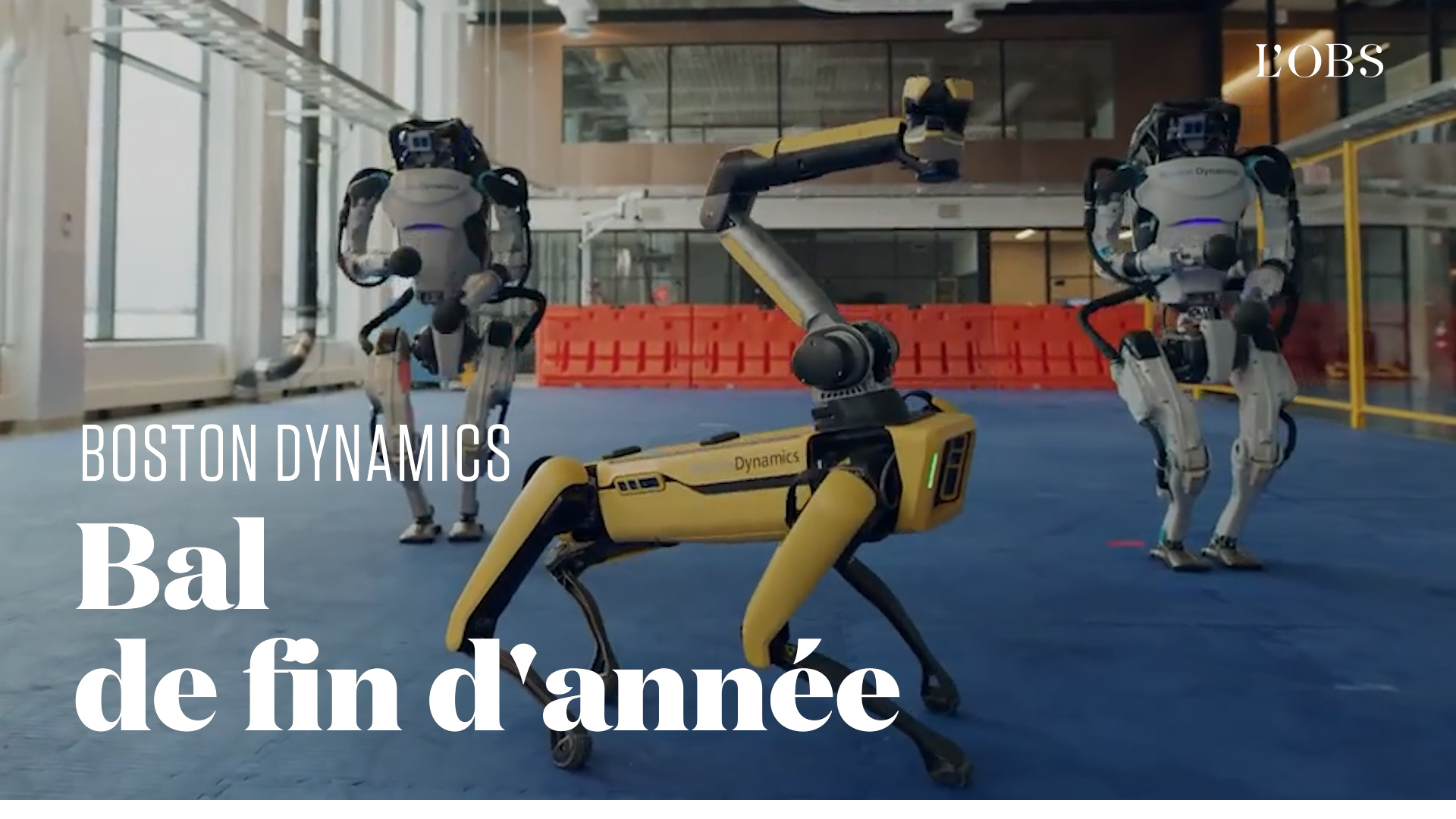 L'impressionnante danse des robots de Boston Dynamics