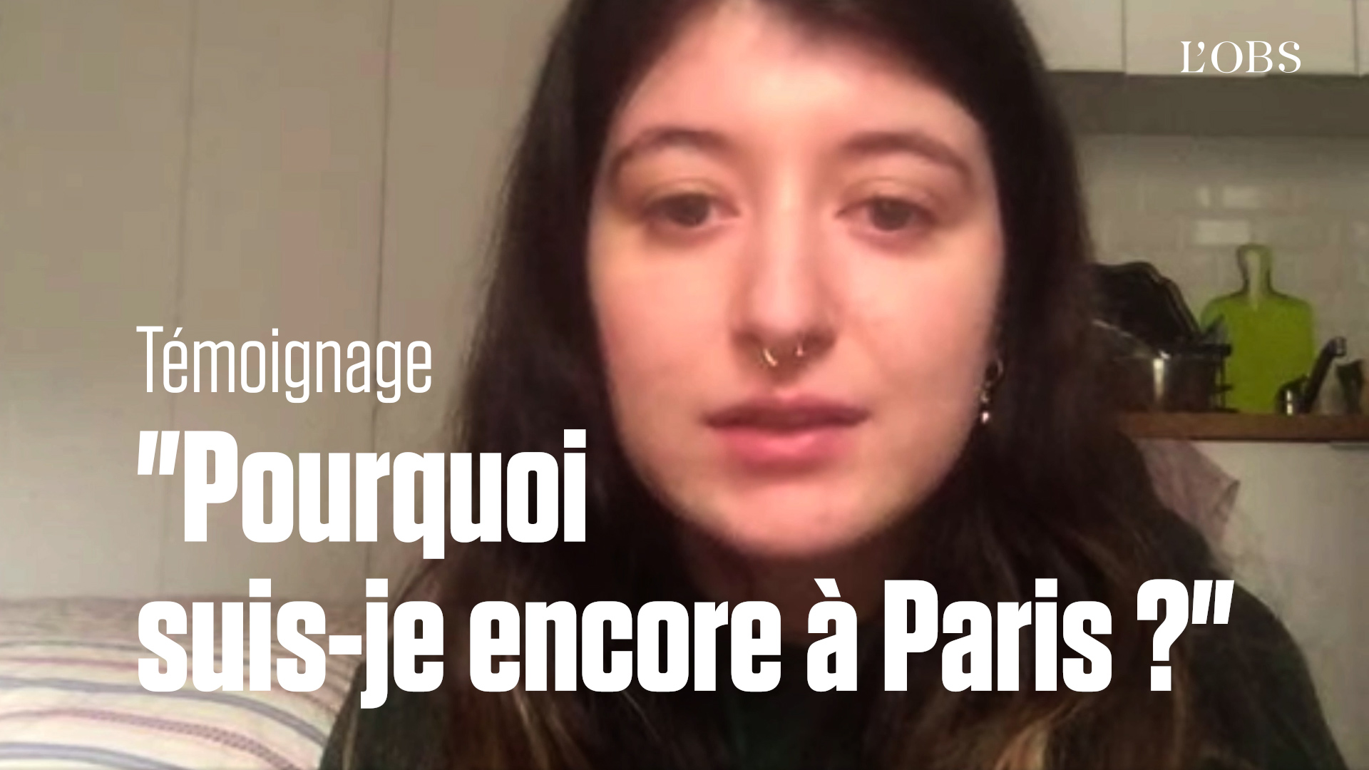 Cette étudiante étrangère à Paris témoigne de son mal-être d'être isolée à cause du Covid-19