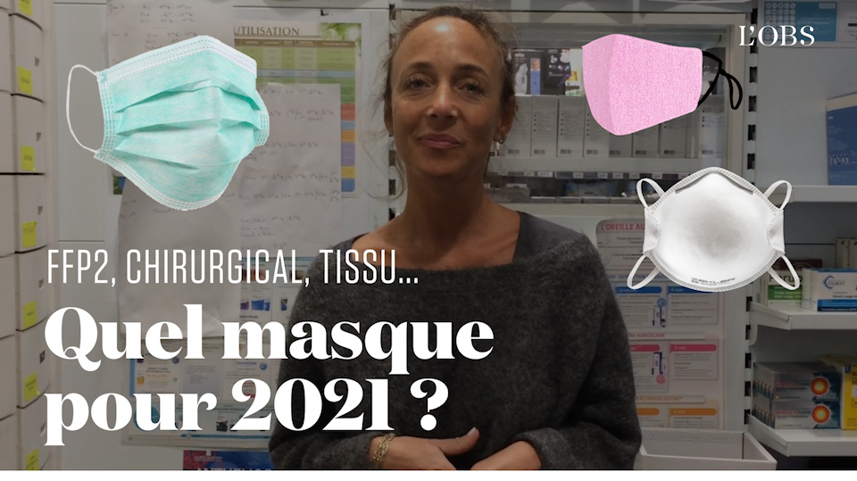 En tissu, chirurgical ou FFP2 : les conseils d’une pharmacienne pour choisir le bon masque