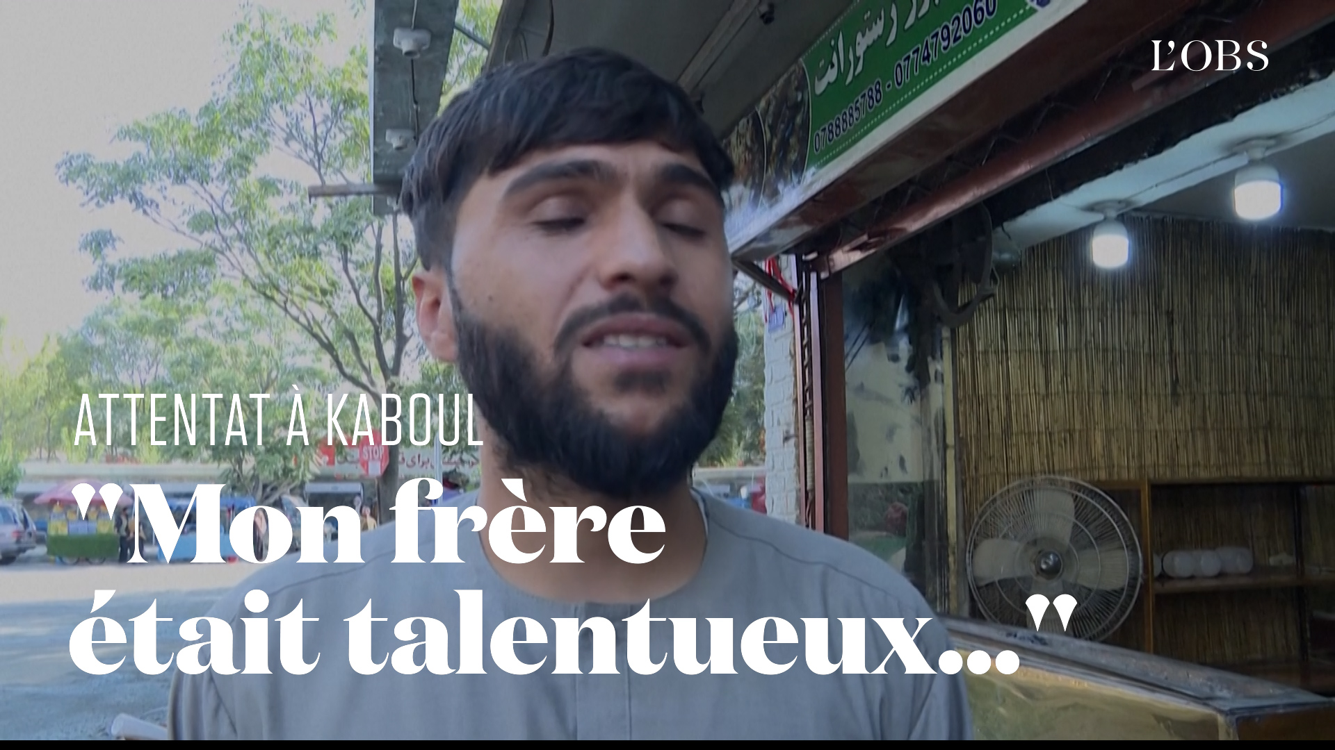 Après l'attentat de l'aéroport de Kaboul, cet Afghan témoigne de la perte de son frère