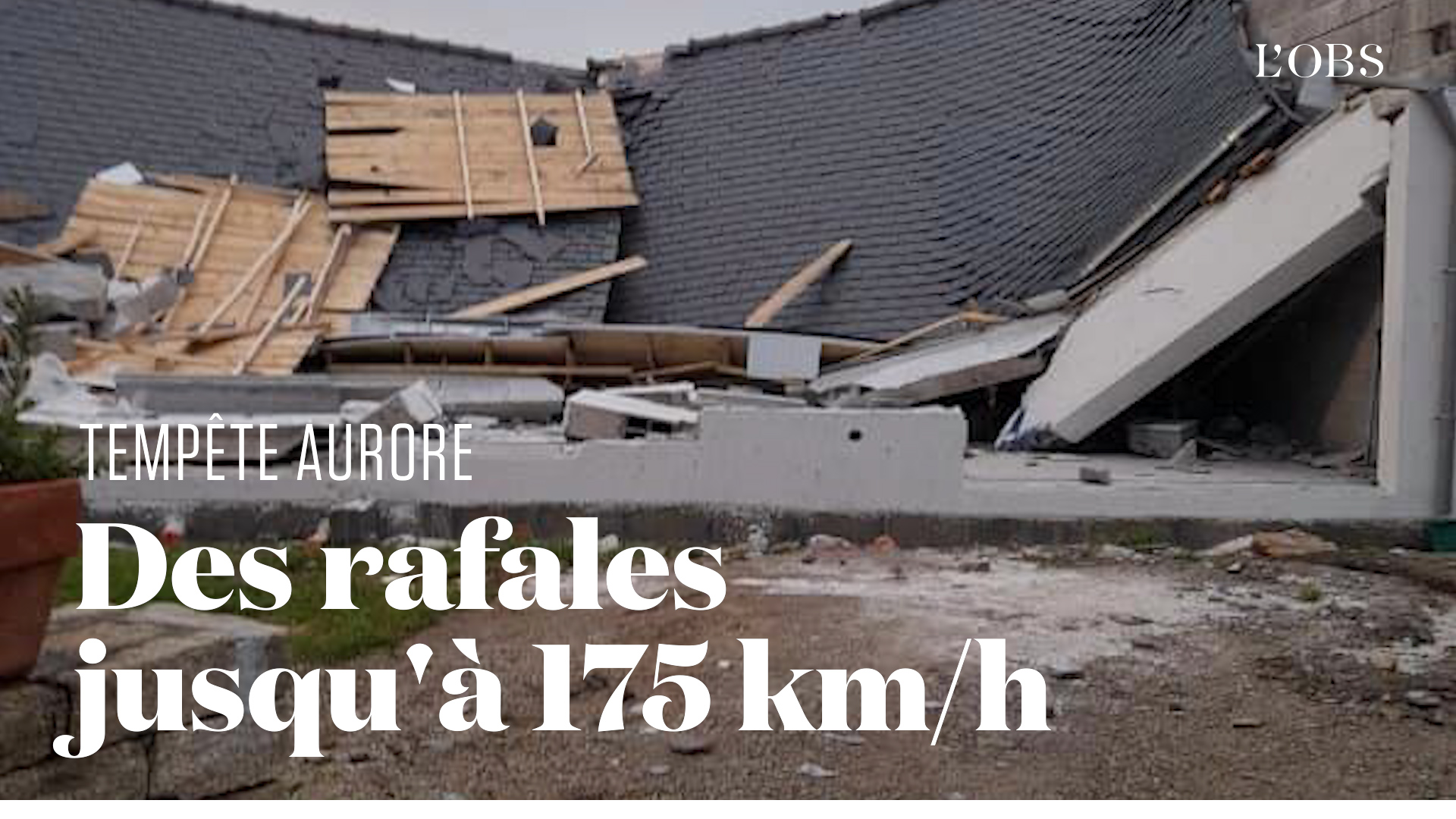 Aurore, première tempête automnale, souffle violemment sur le nord de la France