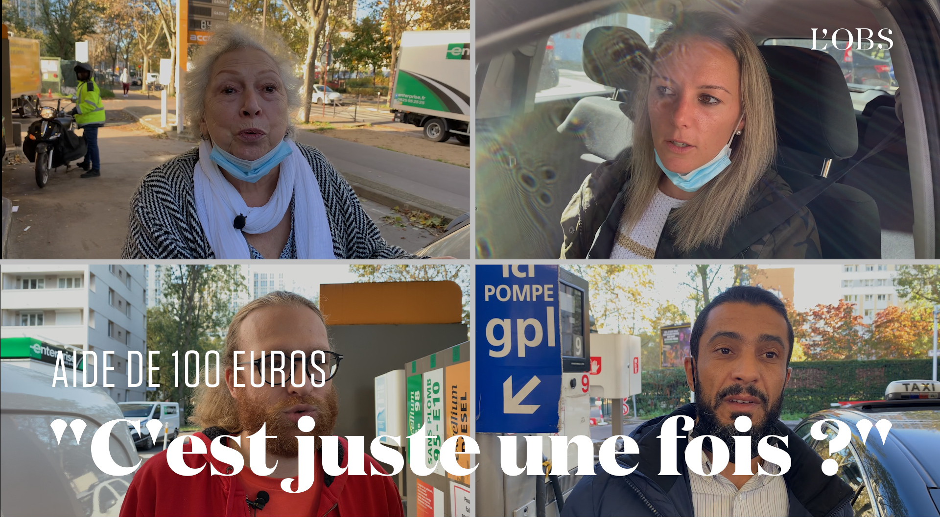 100 euros pour le carburant : des automobilistes parisiens réagissent