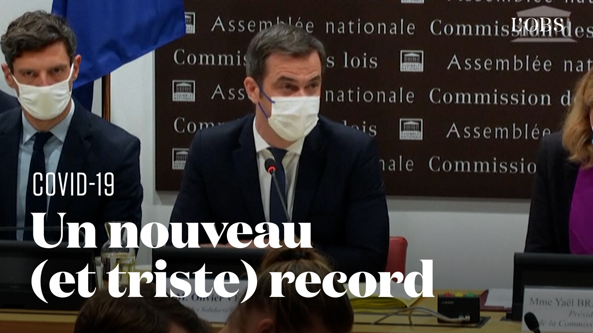Olivier Véran annonce 208 000 nouveaux cas de Covid-19 en 24 heures en France