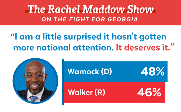 'I am a little surprised it hasn`t gotten more national attention. It deserves it.' - Maddow Show