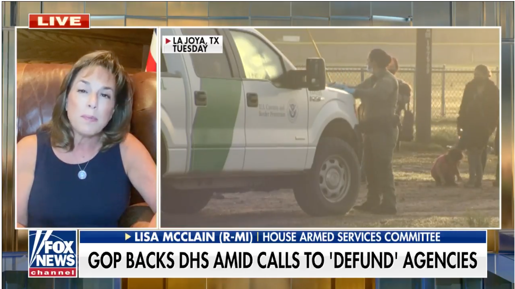 Fearmongering fox news interview with GOP representative smearing the squad