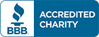 Accredited Charity from BBB Wise Giving Alliance